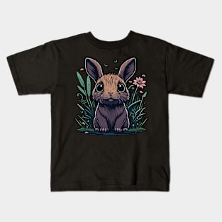 Cute Bunny Kids T-Shirt